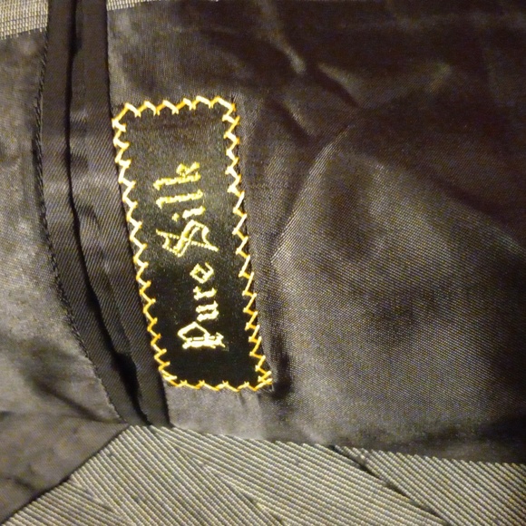 Mens Oxxford clothes Blazer suit coat jacket Neiman Marcus pure silk 2 button - Picture 7 of 8